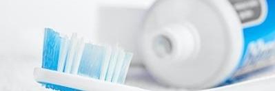 A photo of tooth brush and paste in Bastrop, TX